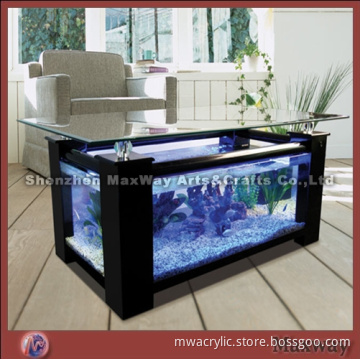 High Grade Large Coffee Table with Acrylic Fish Tank